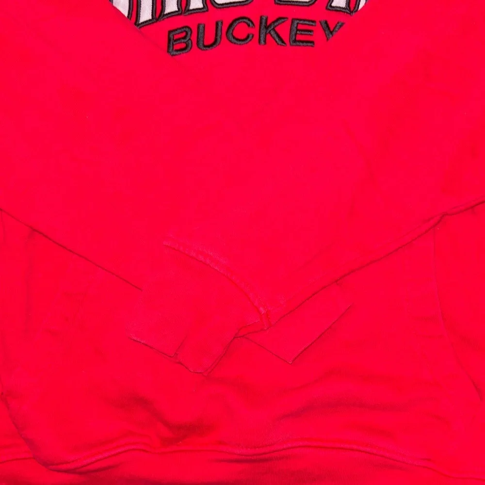 Vintage Ohio State Buckeyes Red Hoodie - Picture 3 of 10